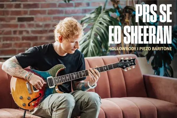 Meet the PRS SE Ed Sheeran Hollowbody I Piezo Baritone